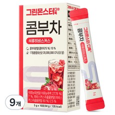 그린몬스터 디톡 석류히비스커스 콤부차, 5g, 10개입, 9개