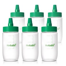 허벌라이프 휴대용 튜브 파우더용기 300ml, 6개