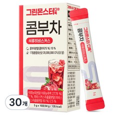 그린몬스터 디톡 석류히비스커스 콤부차, 5g, 10개입, 30개