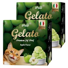 iPaw 義大利製貓咪的義式冰淇淋, 蘋果, 40g, 2個