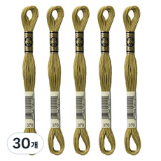 브랜드얀 DMC 자수실 25번 면사, 370번, 30개