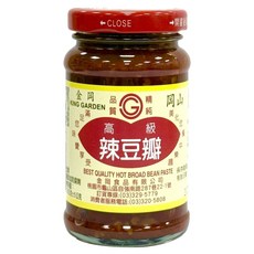 KING GARDEN 金岡 辣豆瓣 中, 230g, 1罐