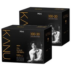 KANU 哥倫比亞深焙含糖美式咖啡, 3g, 120條, 2盒