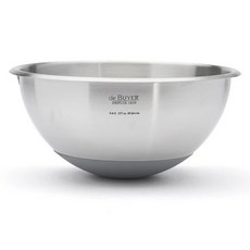 de Buyer 畢耶 專利不鏽鋼半圓防滑攪拌盆, 攪拌盆, 1個