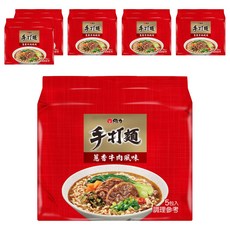 維力 手打麵 蔥香牛肉風味 80g, 30包