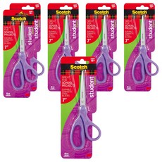 3M Scotch 剪刀 中 1407S-MIX, 6個, 隨機出貨