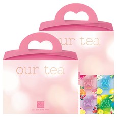 Our Tea All Time 茶禮盒, 檸檬伯爵茶 17.1g x 4p + 橙柚子茶 18.9g x 4p + 野莓芙蓉茶 15.1g x 4p + Par & 蘋果薄荷茶 18.2g x 4p + 留言卡, 2套