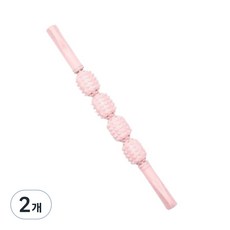 EORIN 滾輪按摩器 46cm, 2個, 粉紅色