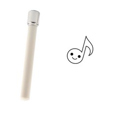 DESIGN AGIT Milky 長款印章 Large 表情符號 音符, 1個, 黑色