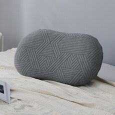 DON HOME 竹炭纖維釋壓記憶枕, 雲朵型 灰色, 1個