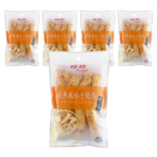珍珍 鮭魚風味手燒捲, 30g, 5包