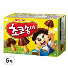 초코송이, 50g, 6개