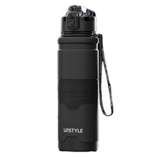 UPSTYLE 水壺, 黑色, 700ml, 1個