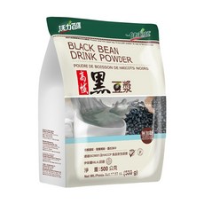 健康時代 高纖黑豆漿 無糖, 500g, 1包
