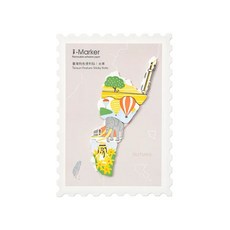 知音文創 i-Marker 台灣特色便利貼, 1入, 140張, 台東