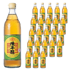 KONG YEN 工研 陳年醋 台灣製造 12瓶, 600ml, 24瓶
