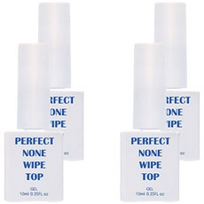 SM IVIT 美甲寶石凝膠 基礎完美免擦上層膠, 完美免擦上層膠, 10ml, 4個