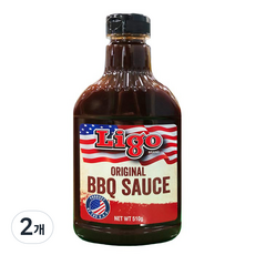 Ligo 原味燒烤醬, 510g, 2個