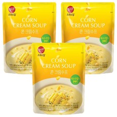 CJ Hetbahn Soft Wheat奶油玉米濃湯調理包, 3包, 180g