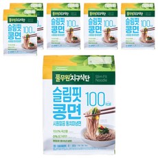 지구식단 100kcal 슬림핏콩면 시원깔끔 동치미냉면, 850g, 6개