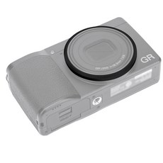 JJC 리코 GR4 카메라 전용 렌즈 링 캡 블랙, 1개, RN-GR4