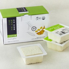 한둘 명인이 만든 두부 부침용 6개입, 720g, 1박스