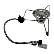 WEN LIANG 文樑 SPIDER 戶外高山專用爐, 銀色 + 黑色, 1個