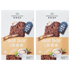 GRANOLA HOUSE 宴麥森林 燕麥棒 伯爵奶茶, 高纖高飽足 6個 Set, 192g, 2盒