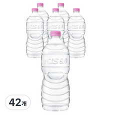 아이시스 8.0 무라벨 ECO 생수, 42개, 1L