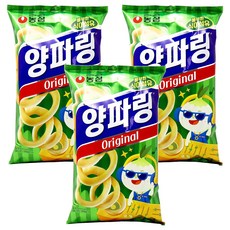 양파링 오리지널, 80g, 3개