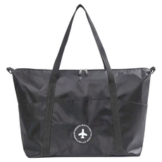 E.City 大容量防潑水運動旅行拉桿袋, 黑色, 55 x 33 x 17cm