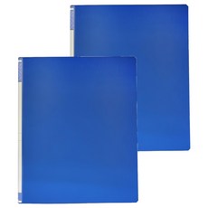 STRONG 自強文具 505A 圓型2孔夾, 藍色, 2本