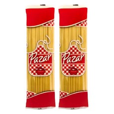 Pazar 細扁麵, 100% 杜蘭小麥粉製成, 無鹽無添加, 歐陸美墨料理主食, 500g, 2包