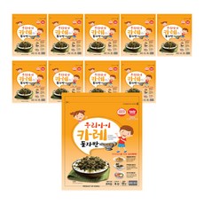 bada moa 咖哩風味海苔酥, 60g, 10包