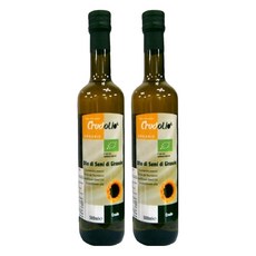 Crudolio 葵花籽油, 500ml, 2個