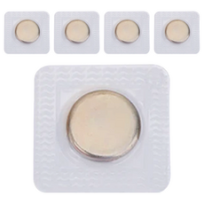 ROYALLIN 蘿林嚴選 DIY隱形磁鐵扣 150g 5入, 銀色, 1組