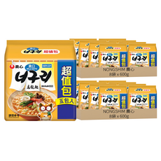 NONGSHIM 農心 爽口海鮮味烏龍麵, 600g, 16袋