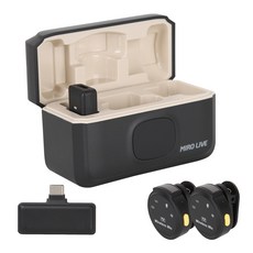 미로라이브 스마트폰 무선 와이어리스2, 1세트, 듀얼 C타입