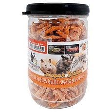 Pet Village 魔法村 營養高鈣蝦紅素磷蝦凍乾, 蝦紅素磷蝦口味, 45g, 1罐