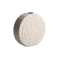 KUIBAO 快豹生活 Goyo 簡約素胚花瓶 表層微凹凸, 土黃色