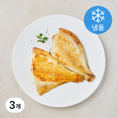 엄마애바다 손질 화덕 가자미구이 3미 (냉동), 3개, 210g
