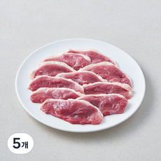 품애복 무항생제 인증 신선오리슬라이스 (냉장), 5개, 500g