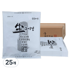 宮殿味海苔 火烤風味無調味小家庭用全張海苔, 13g, 25個