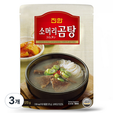 JinHAnFOOD 無海鮮[濃郁]牛頭骨湯, 570g, 3個