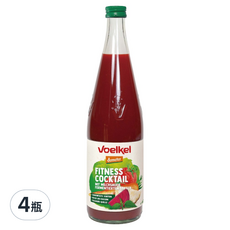 voelkel 維可 美孅蔬菜汁, 700ml, 4瓶