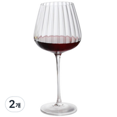 壓紋玻璃香檳紅酒杯, 2個, 590ml