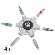 WORKPRO 6合1 旋轉工具 WP221065, 4個