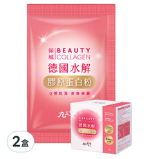 九五之丹 傾城 德國水解膠原蛋白 添加VERISOL、PEPTIPLUS, 15包, 6g, 2盒