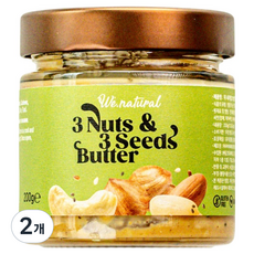 위내추럴 3 넛츠 앤 3 씨즈, 2개, 200g