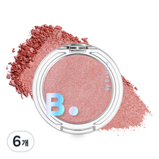 BANILA CO 芭妮蘭 絲滑光澤打亮眼影 3.6g, 6個, PK02 Rose Halo